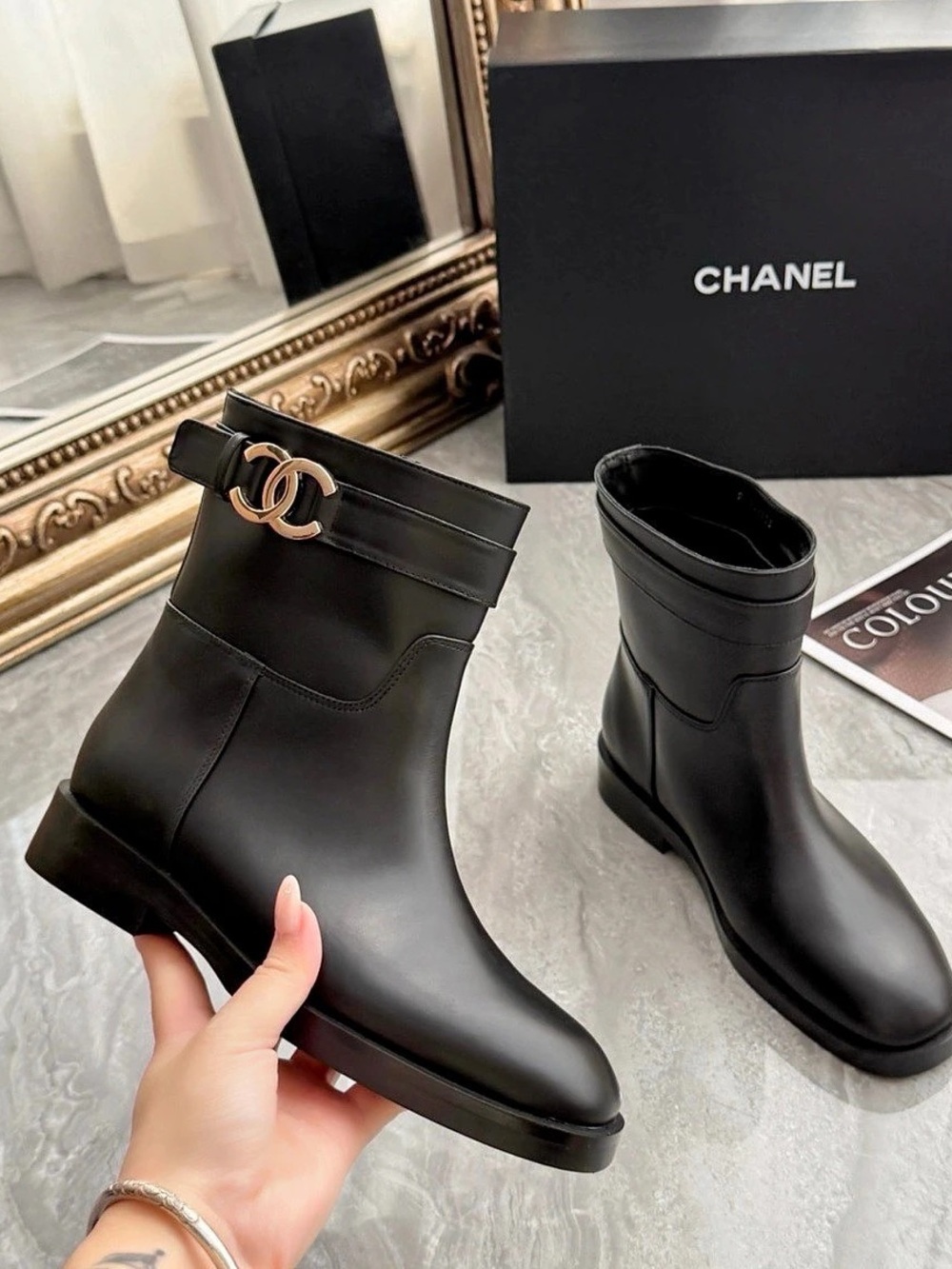 Black Ankle Boots